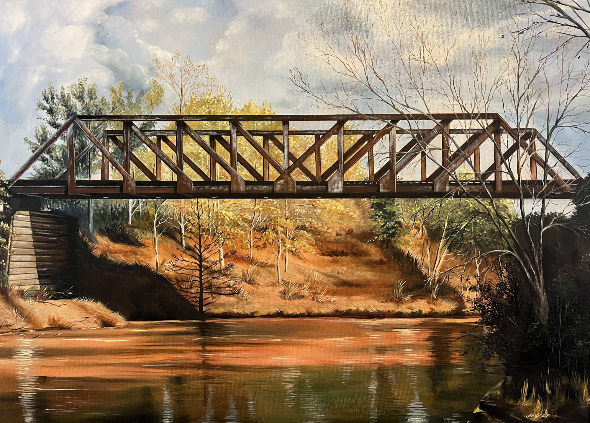 Pea River Train Trestle